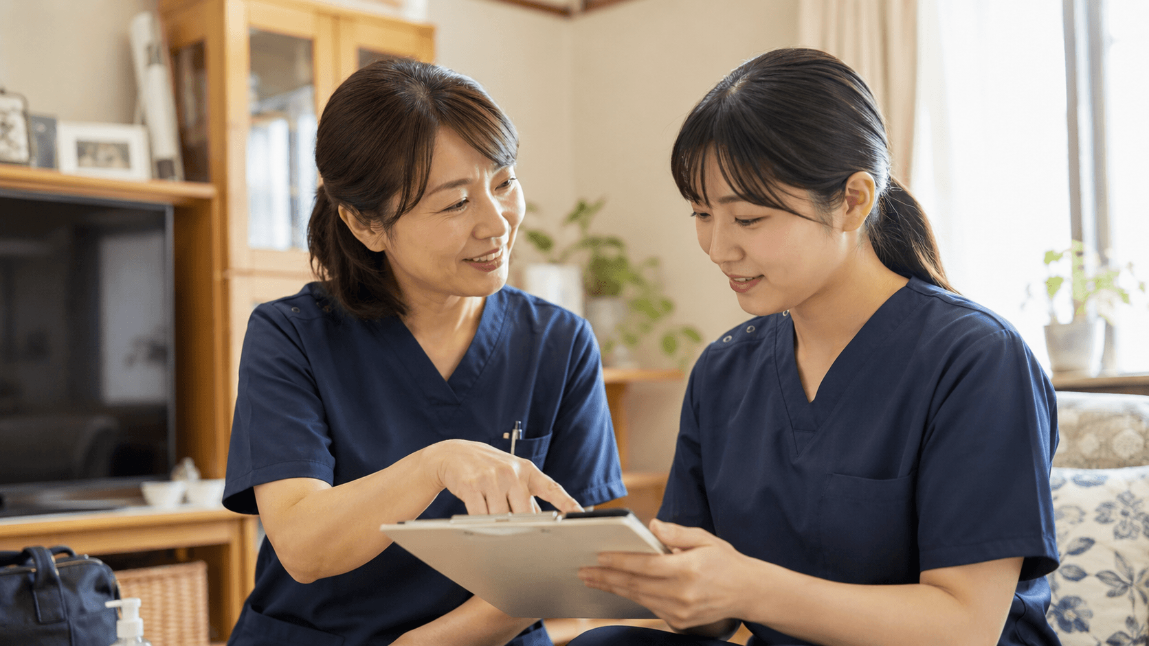 「いきなり一人」が不安な方へ ― 入職後の同行・教育体制