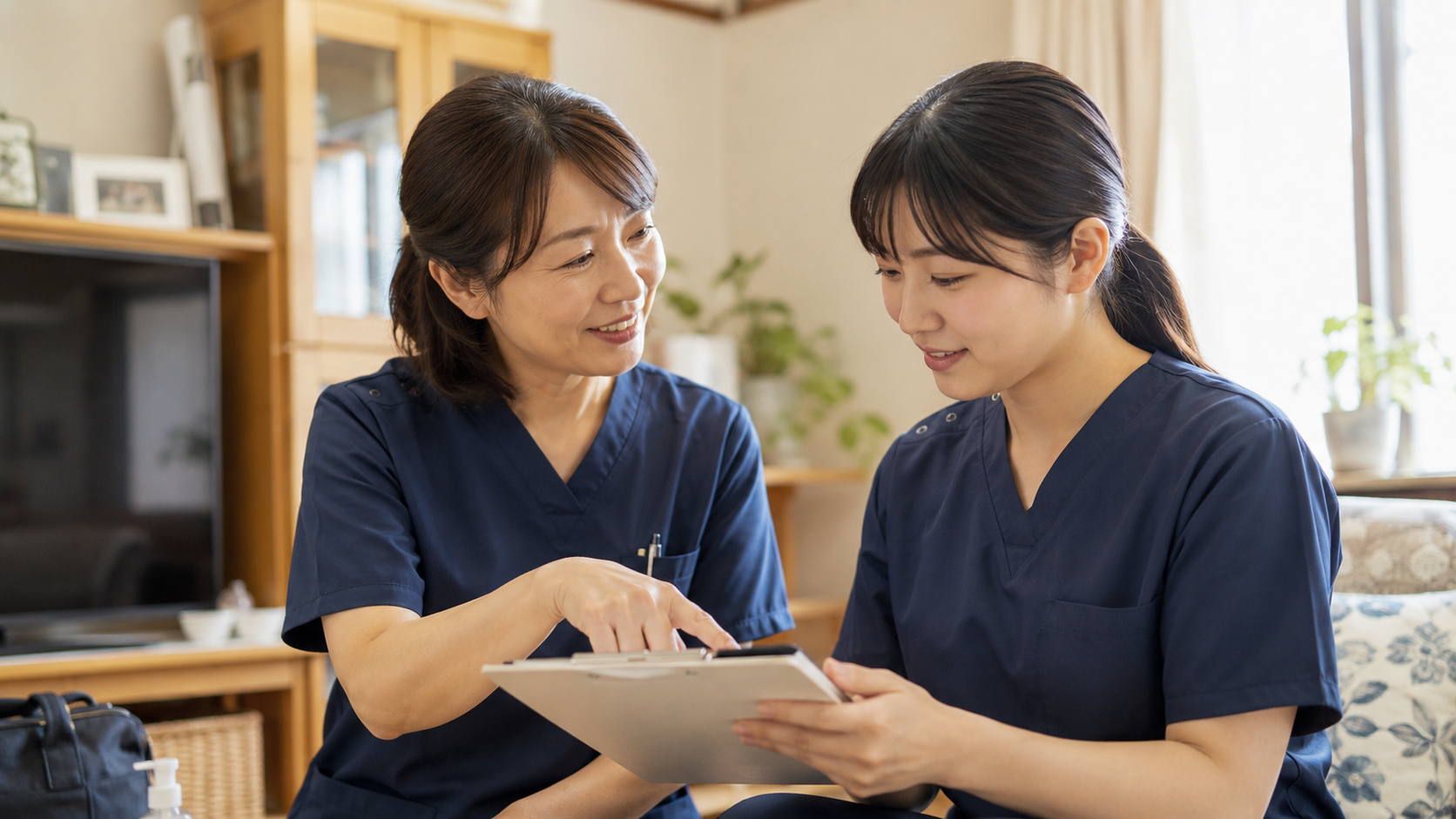 「いきなり一人」が不安な方へ ― 入職後の同行・教育体制
